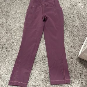 Lululemon Purple Capri Leggings